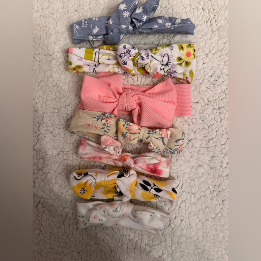 Charming Kids Floral and Pink Headband Collection